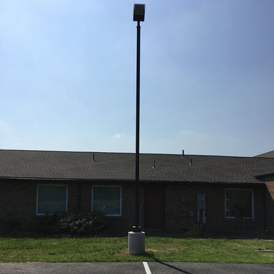 Mt Zion United Methodist Church Parking Lot LED Lighting Project