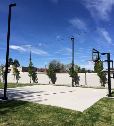 Home Backyard Basketball Court Lighting - Step by Step Guide