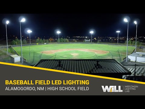 High-Output LED Baseball Field Lighting Solution | AHS, Alamogordo, NM