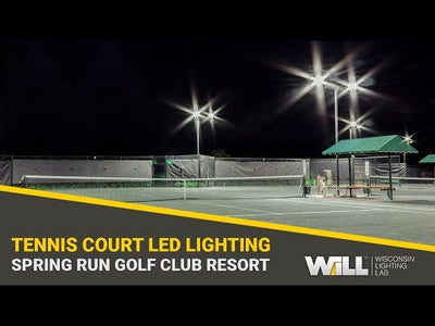 Bonita Spring Golf Club Resort Tennis Court + Parking Lot LED Lighting Upgrade