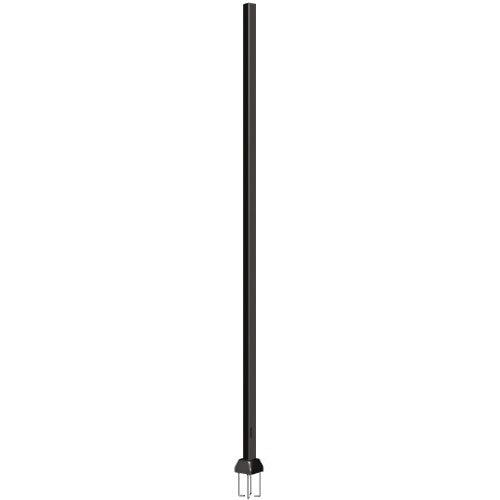 Square Straight Fiberglass Anchor Base Light Pole - Full Pole