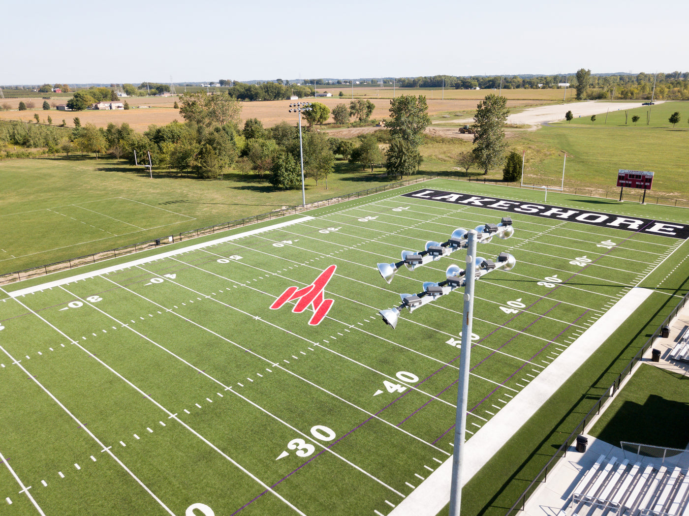 Complete Football Field Lighting Package | Kohn Sports Complex | Phase 1