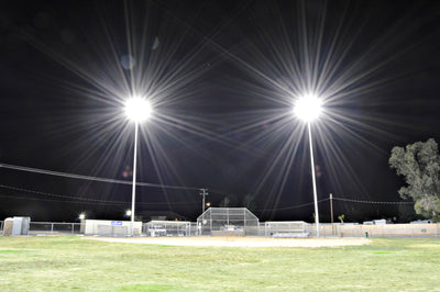 New LED Helios Fixtures Installed for Baseball Field Project - Apple Valley, CA